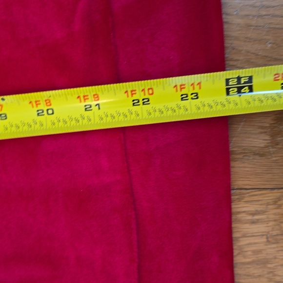 JUICY COUTURE WOMEN'S JUNIOR FUSCIA LONG SLEEVE VELVETEEN PULLOVER CREWNECK XXL - Picture 13 of 16